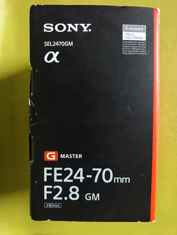 Sony FE24-70mm F2.8 GM for immediate sale