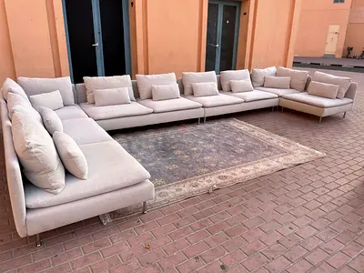 IKEA Soderamn U Shape Sofa beige