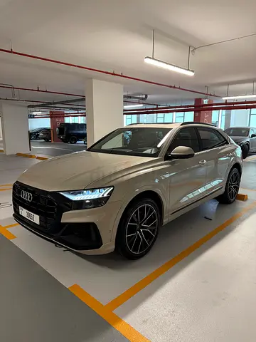 Audi Q8 2021 | 55 TFSI Quattro S-Line | GCC Specs | perfect condition | full service history