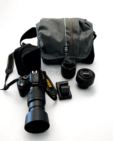 Nikon D5100 + 18-55, 55-200 50mm f1.8 Kit