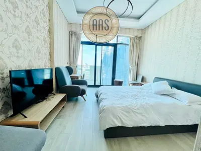 Furnished Studio | Creek Views | Balcony | Burj Skyline View