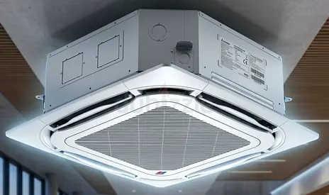 Cassate ceiling type ac