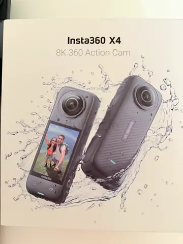 Insta360 X4 8K 360 Action Camera - Brand New in Box with solid cover extra battery. Don’t miss