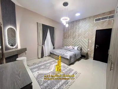 Luxurious apartment, one bedroom and a hall open view, fully furnished New with elegant furnishings and a fully equipped kitchen