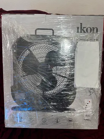 Ikon Box Fan - New, still in original packaging