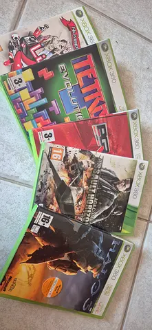 5 Xbox 360 games bundle for 150AED. Includes Ace Combat, Assault Horizon Halo 3, Metric PQ4