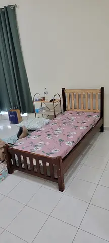 Single Bed + 2 Mattresses
