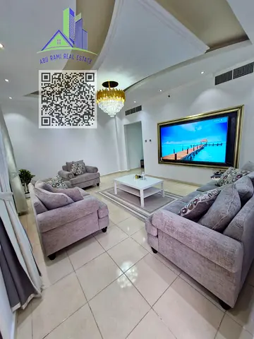 غرفتين وصاله مفروش vip -باطلاله مميزه علي المدينه والميناء -3 حمام *مساحه كبيره مع جيم ومسبح وباركن داخل التاور