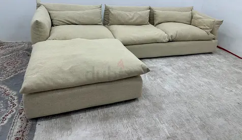 Brand new condition marina home lshape sofa