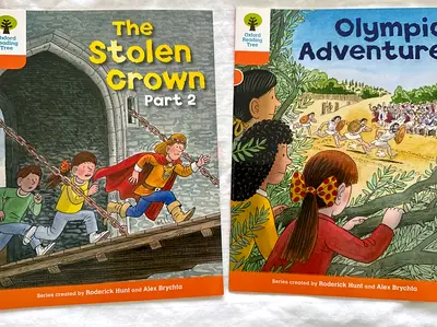 Set of 2 books Biff and Chip Level 6