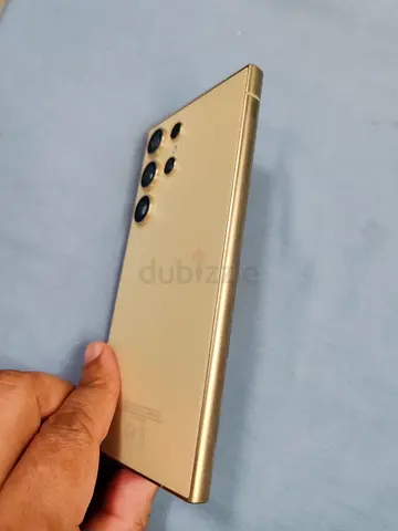 Samsung Galaxy S24 Ultra (Gold) - UAE version. Premium condition