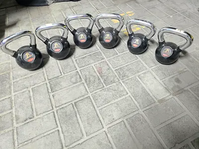 Kettlebel 6pc set