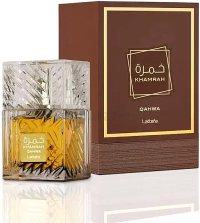 Lattafa Khamrah Qahwa Eau de Parfum - 100ml (Unopened)