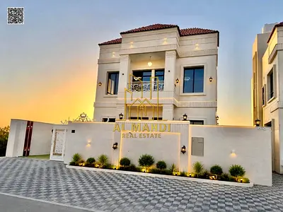 Villa for sale in Al Helio area, second plot from the main road. Asking price: AED 1,750,000 includ