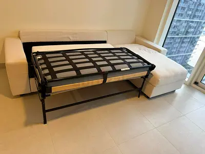 Excellent condition IKEA vimle lshape sofa bed with storage space