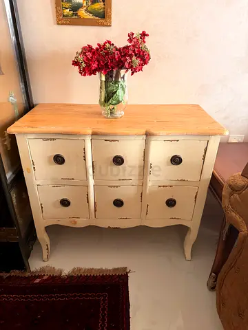 Pottery Barn Vintage-style 6-drawer Shabby Chic Console / Sideboard
