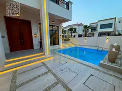 Luxury Classic Corner Villa with Private Pool in Al Yasmeen | Water, Electricity & Air Conditioning