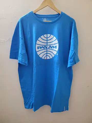 Pan Am Blue Cotton Shirt - XL Size