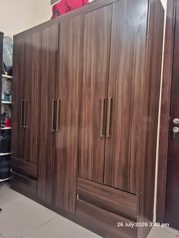 6 door cupboard  with 4 drawers