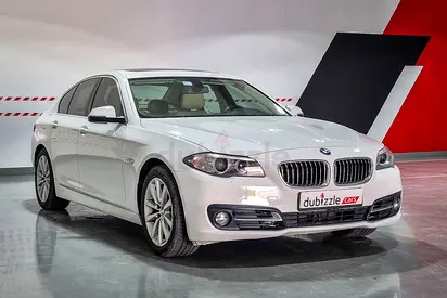 AED 2056/month | 2015 BMW 5-Series 520i | GCC Specs | Ref#499798