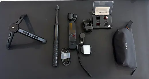 DJI OSMO POCKET 4 with Extra accessories
