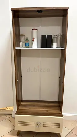 Modern Wooden Bookcase with Lower Drawer
