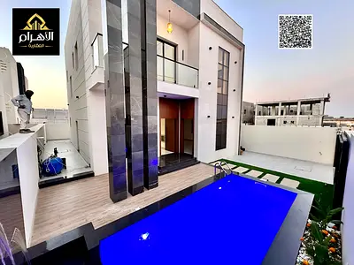 فيلا بمسبح خاص للبيع في الزاهية | 4 غرف ماستر | شامل رسوم التسجيل  تملك حر لي جميع الجنسيات