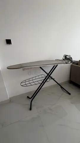 Sturdy Ironing Board with Steam Iron Set