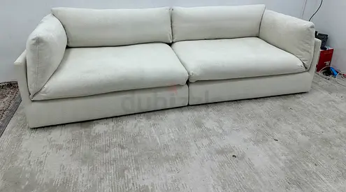 Looks great condition the loom collection three seater sofa