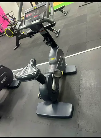 Technogym Upright Stationary Exercise Bike - Good Condition