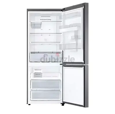 Brand new Samsung 500L Silver Bottom-Freezer Refrigerator with Water Dispenser