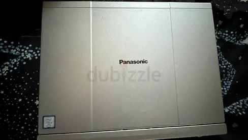 Panasonic Laptop - Silver, Used, Good Condition with detachable screen touch
