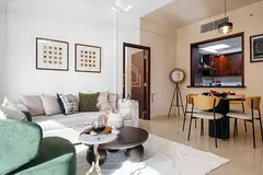 Spacious 1-Bed Apt - Stunning Burj Khalifa View