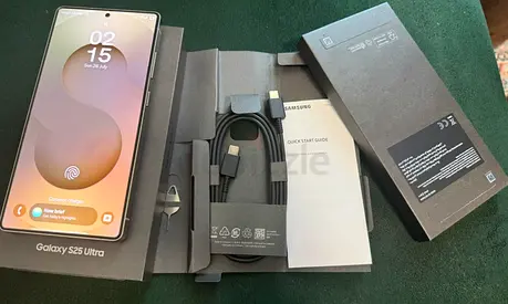 Samsung Galaxy S25 Ultra with Box and Accessories under warranty till September