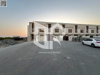🏡 For Sale – Luxury Townhouse in Al Helio 2 – Ajman | Strategic Location | 5 Bedrooms + Roof | Large Setback in Front of the Villa | Registration and
