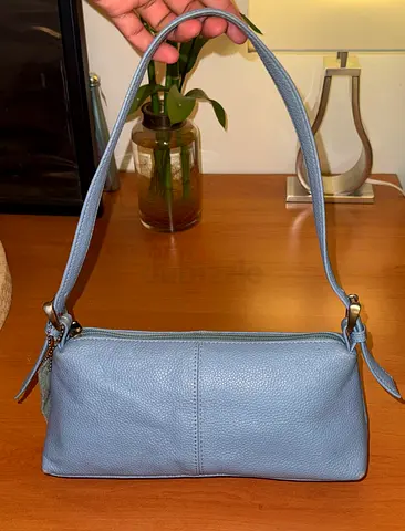 Genuine Calf Leather - Baguette Bag
