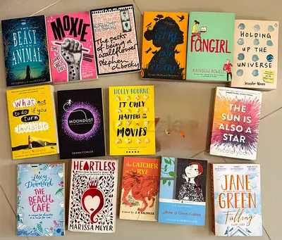 Set of 15 books, in good condition