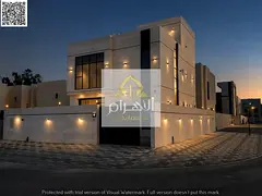 Villa for sale on a corner lot with two street frontages, excellent finishing, including registratio
