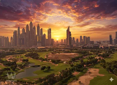 Golf Course & Villas View | Corner | Building Expert