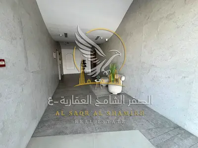 For annual rent in Ajman Al Hamidiya1 Second tenant Two-bedroom apartment with a living room two bathrooms balcony built-in wardrobes excellent