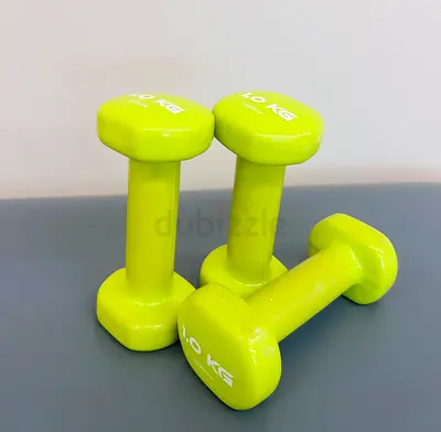 1 KG Dumbbells ( Decathlon)
