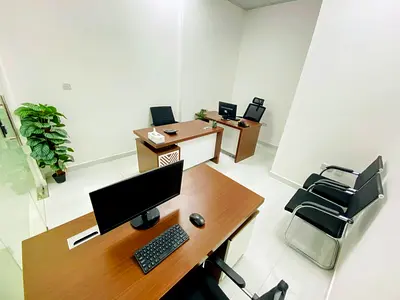Fully Furnished Office | Free Utilities | Bank Account Assistance |