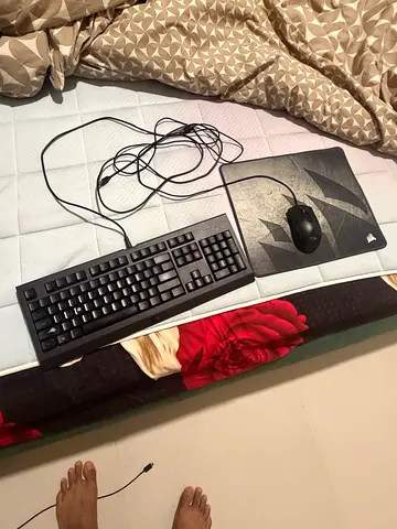 Keyboard plus mouse