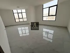 Al Yasmin New building, first occupancy Two-bedroom apartment with a living room and two bathrooms,