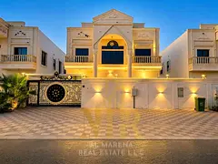 Luxury villa for sale in Al Amrah, Ajman. Prime location in Al Amrah. Includes electricity, water, a