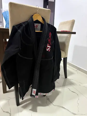 SF Lifestyle BJJ Gi – Black – Size A1 – Excellent Condition