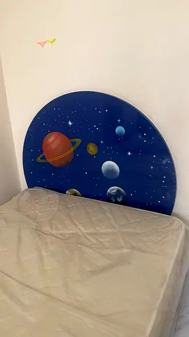 Circular Outer Space Theme Wall Decor