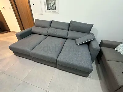 IKEA Eskilstuna L Shape Sofa bed Dark grey