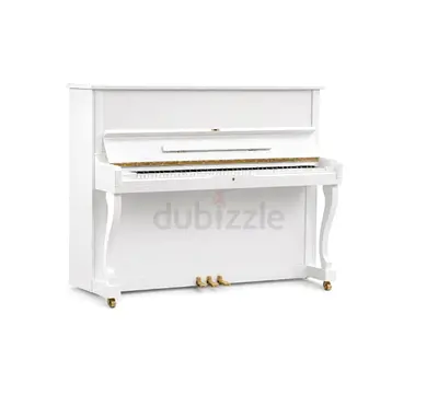 Rolex KR-27 Upright Piano - White