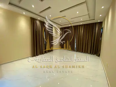 فيلا فخمه تاني ساكن بتشطيات سوبر ديلوكس للايجار السنوي مع غرفة خادمه 5 غرف و7 حمامات وباركن داخلي وخارجي علي مخرج دبي بالياسمين